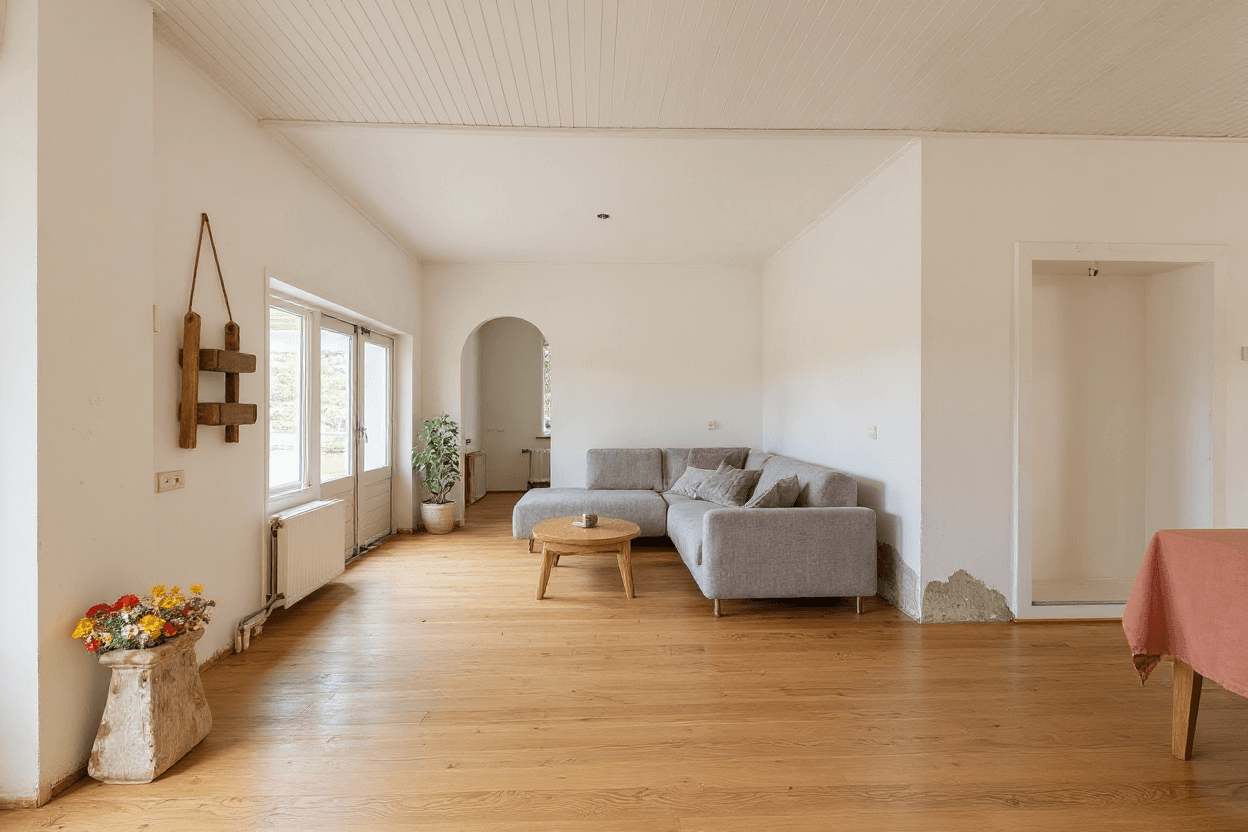 Kluswoning Kerkstraat 52-A in Dongen, impressie na renovatie