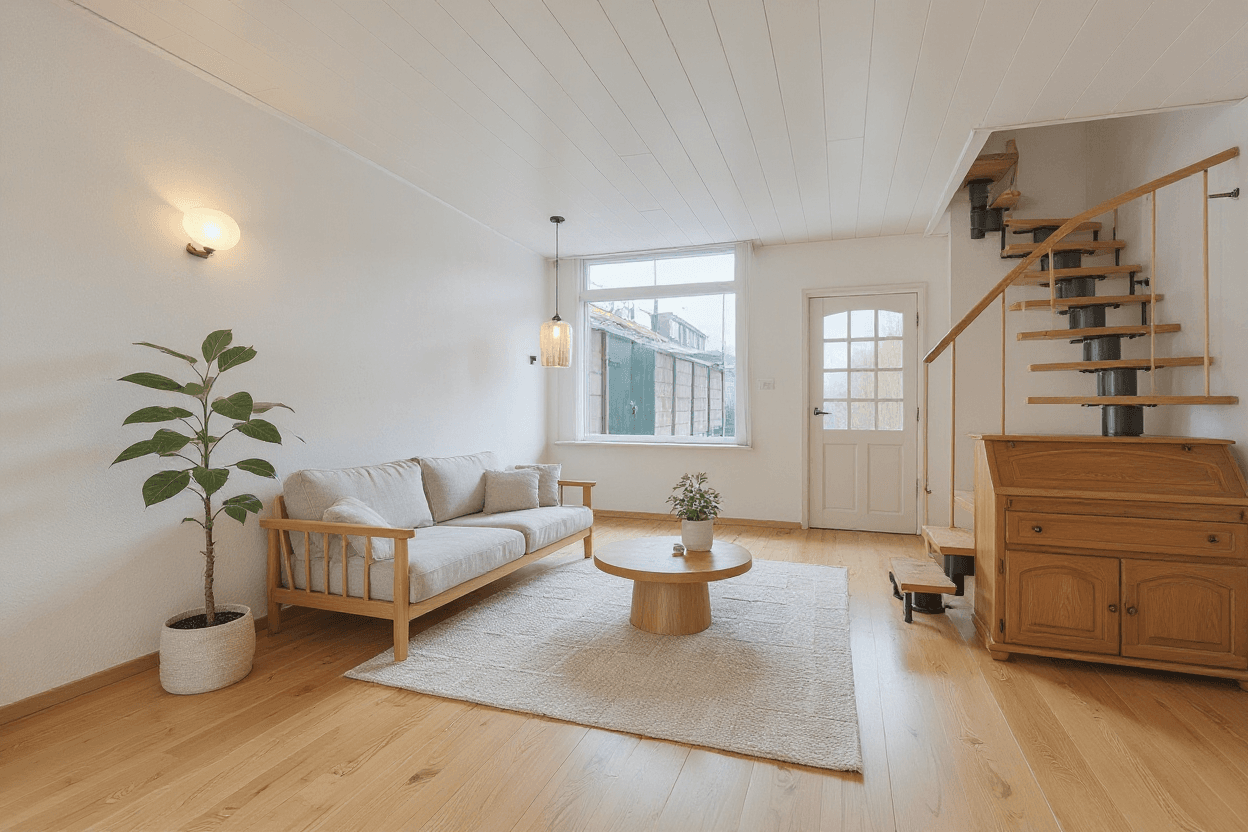 Kluswoning Pagestraat 6 in Tilburg, impressie na renovatie