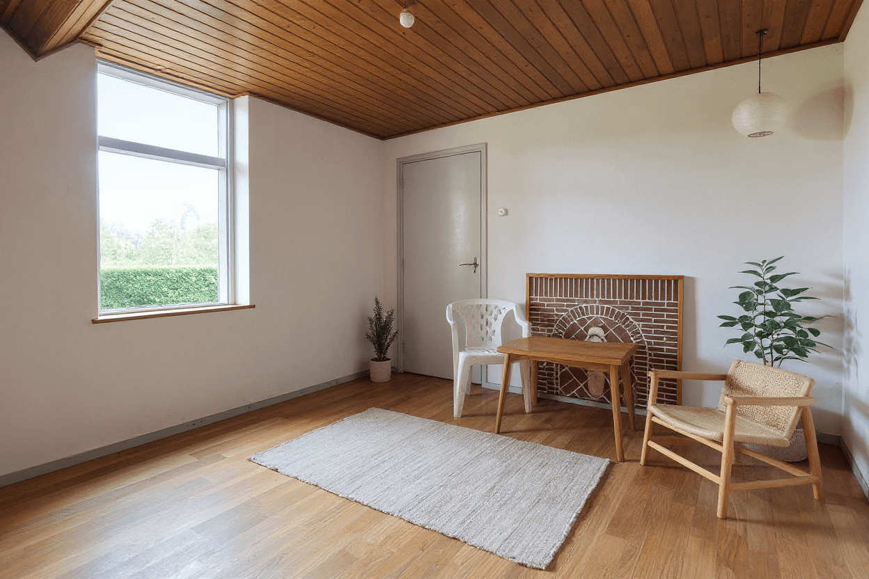 Kluswoning 't Veld 3 in Angeren, impressie na renovatie