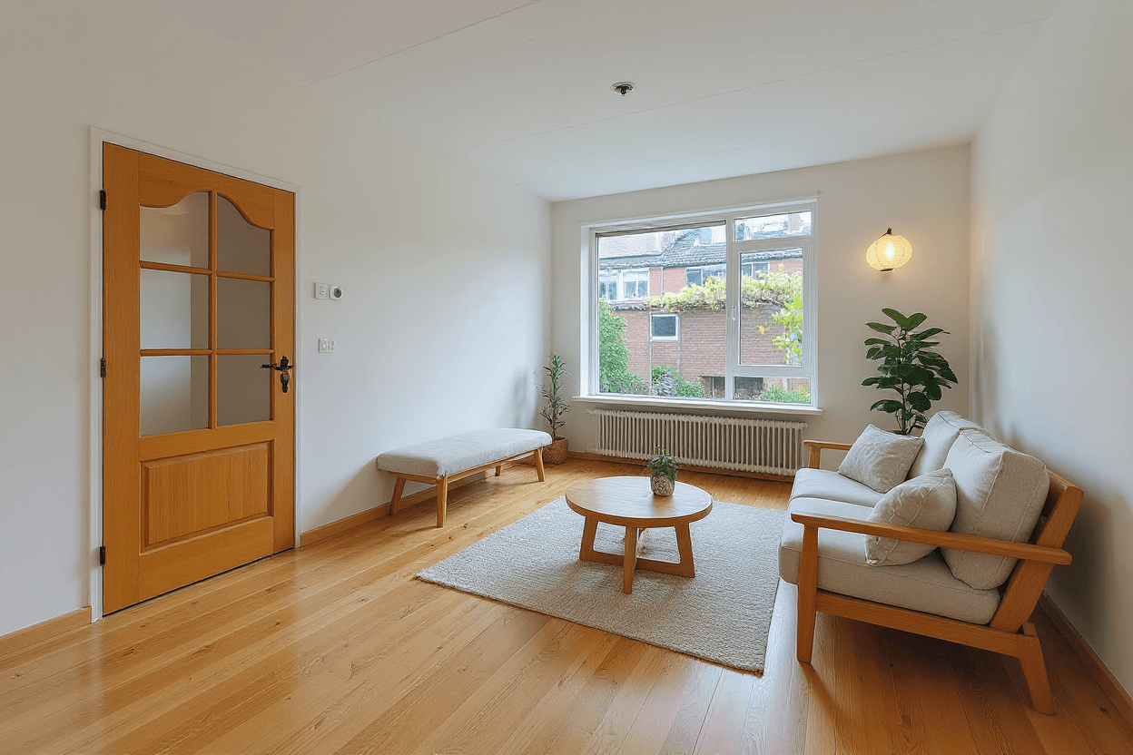 Kluswoning Lindenstraat 14 in 's-Gravenzande, impressie na renovatie