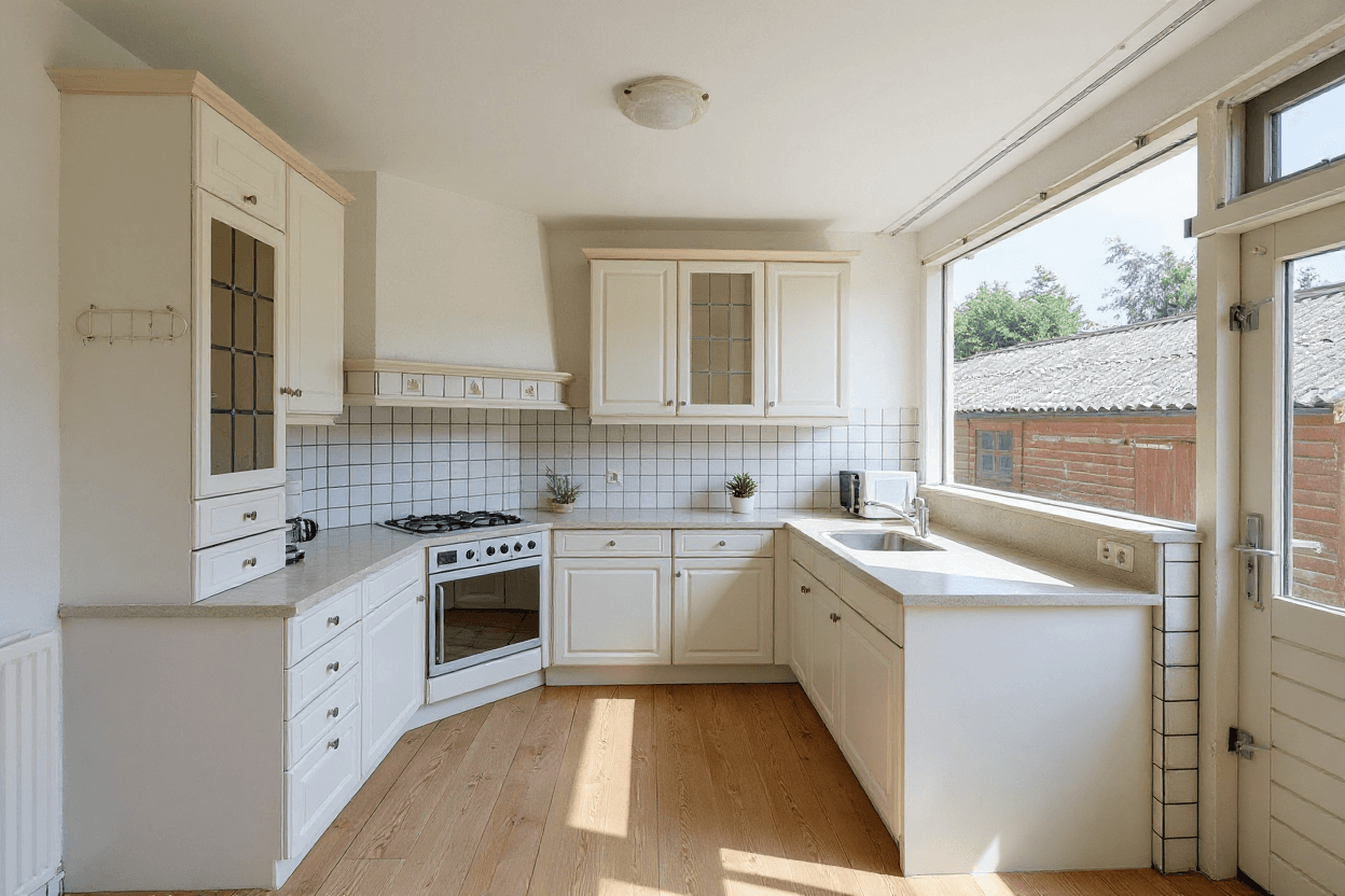 Kluswoning Voorwillenseweg 189-A in Gouda, impressie na renovatie