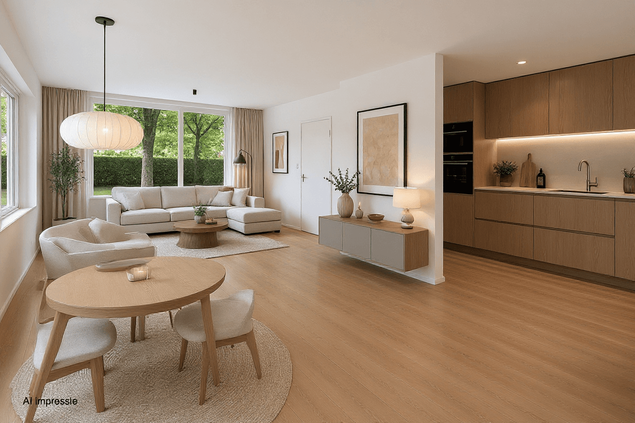 Kluswoning Edelstenenbaan 117 in IJsselstein, impressie na renovatie