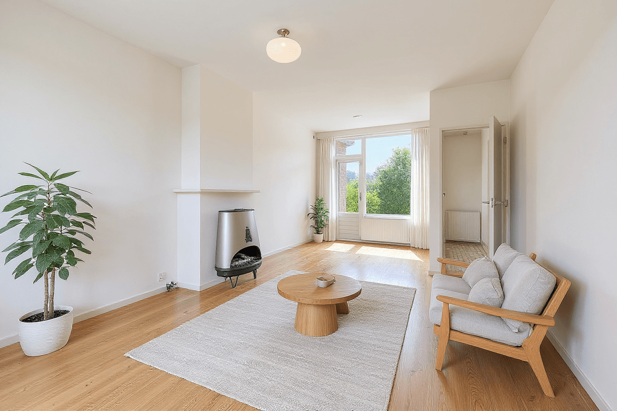Kluswoning Rouboslaan 21 in Voorschoten, impressie na renovatie
