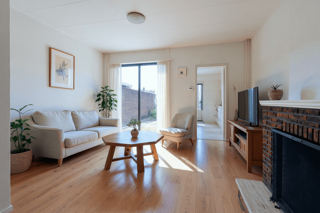 Kluswoning Meidoornstraat 18 in Tilburg, impressie na renovatie