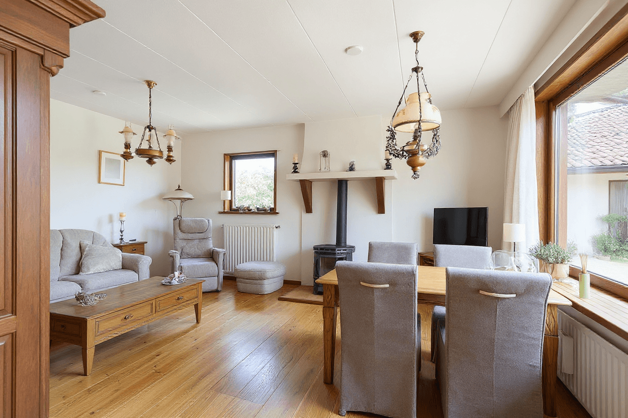 Kluswoning Schoolweg 33 in Numansdorp, impressie na renovatie