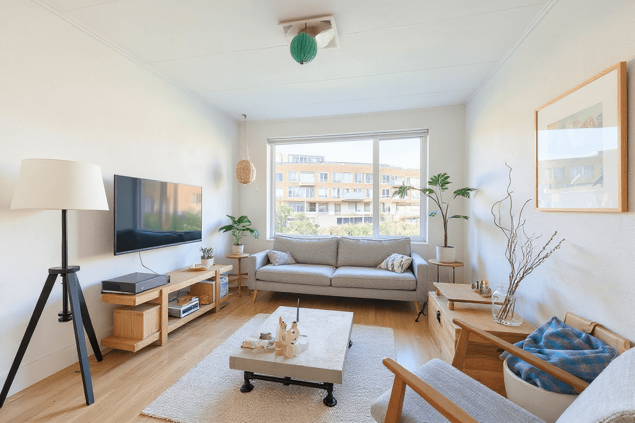 Kluswoning Jacob Pronkstraat 86 in Den Haag, impressie na renovatie