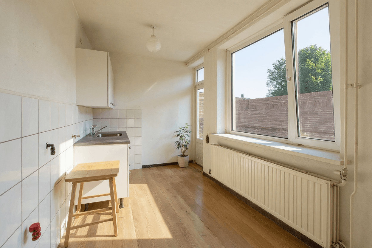 Kluswoning Prins Bernhardstraat 18 in Roermond, impressie na renovatie