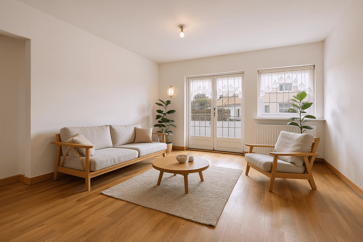 Kluswoning Oosterparkstraat 58 in Zandvoort, impressie na renovatie