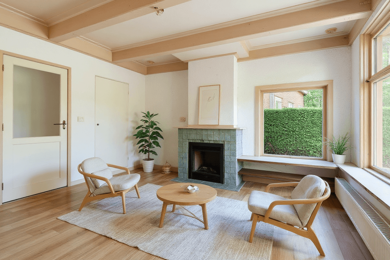 Kluswoning Martenawei 47 in Koarnjum, impressie na renovatie