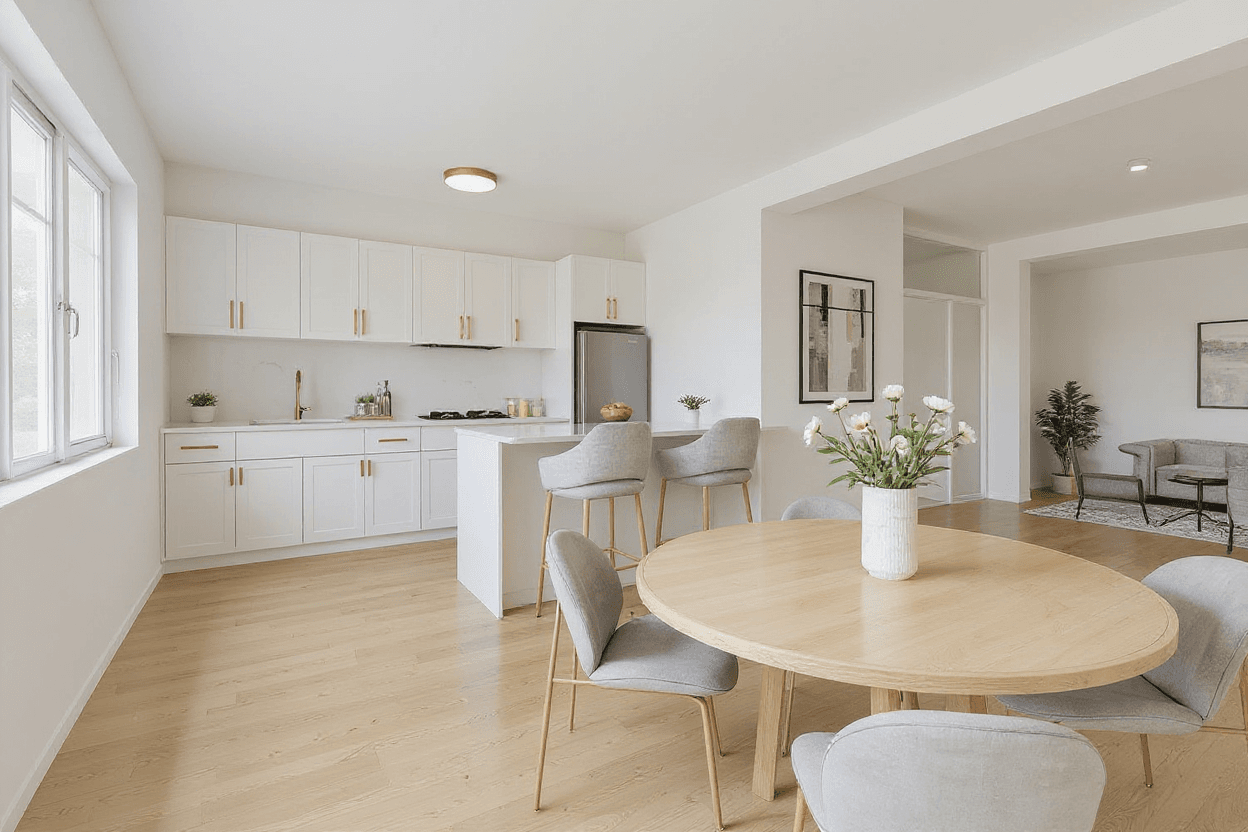 Kluswoning Michaëlplein 198 in Duivendrecht, impressie na renovatie