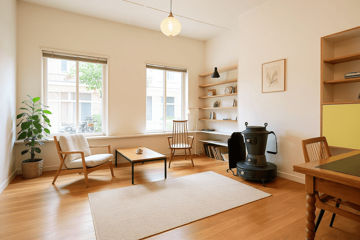Kluswoning Celebesstraat 81 in Den Haag, impressie na renovatie