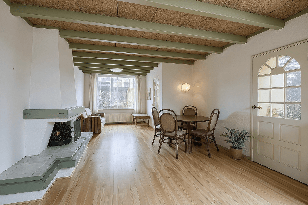Kluswoning Marnixstraat 6-A in Leiden, impressie na renovatie