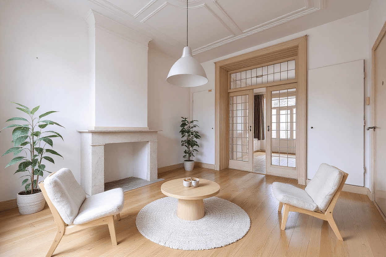 Kluswoning Newtonstraat 421 in Den Haag, impressie na renovatie