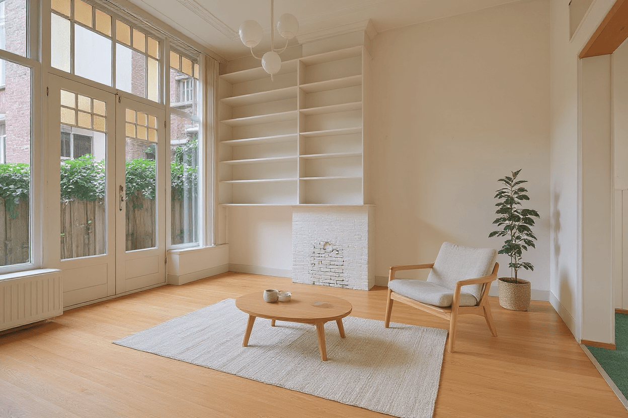 Kluswoning Staringstraat 29 in Amsterdam, impressie na renovatie