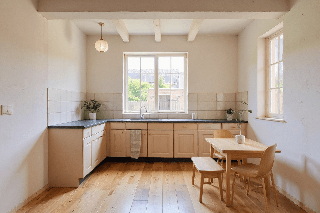 Kluswoning Boomstraat 14 in Schijndel, impressie na renovatie