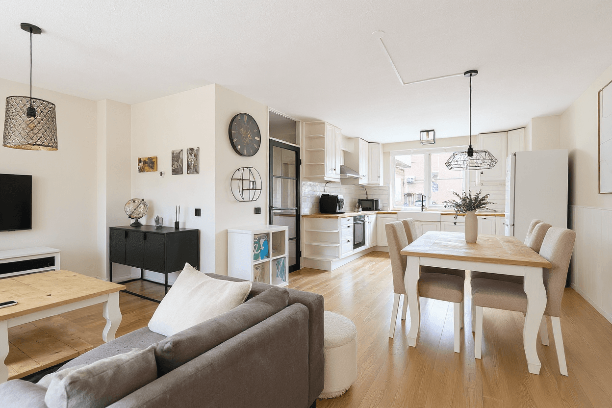 Kluswoning Geleenstraat 9 in Almere, impressie na renovatie
