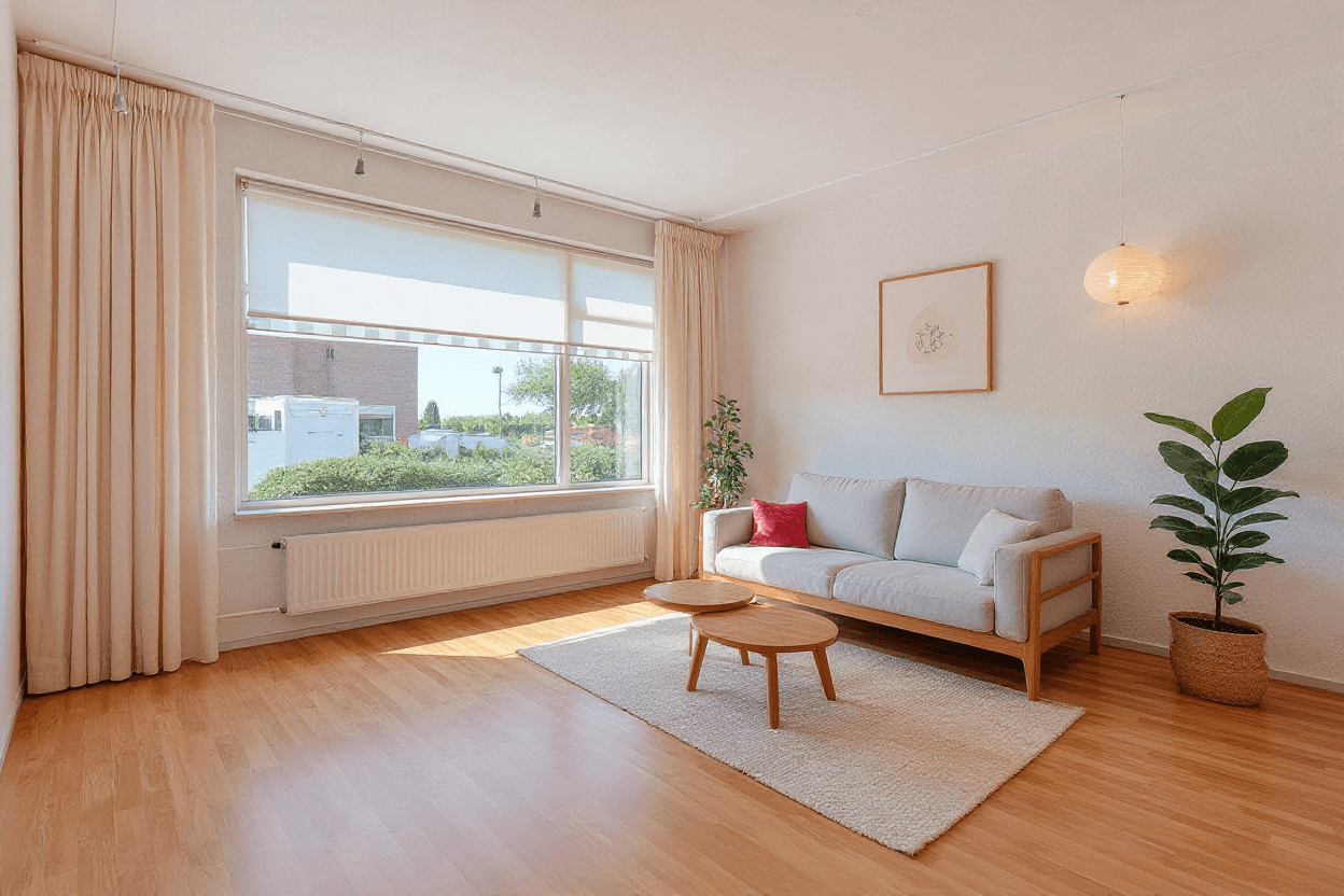 Kluswoning Meteoorlaan 37 in Hardenberg, impressie na renovatie