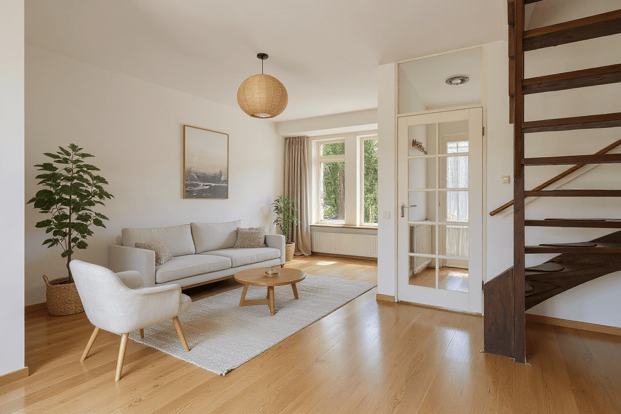 Kluswoning Drenthehof 33 in Helmond, impressie na renovatie
