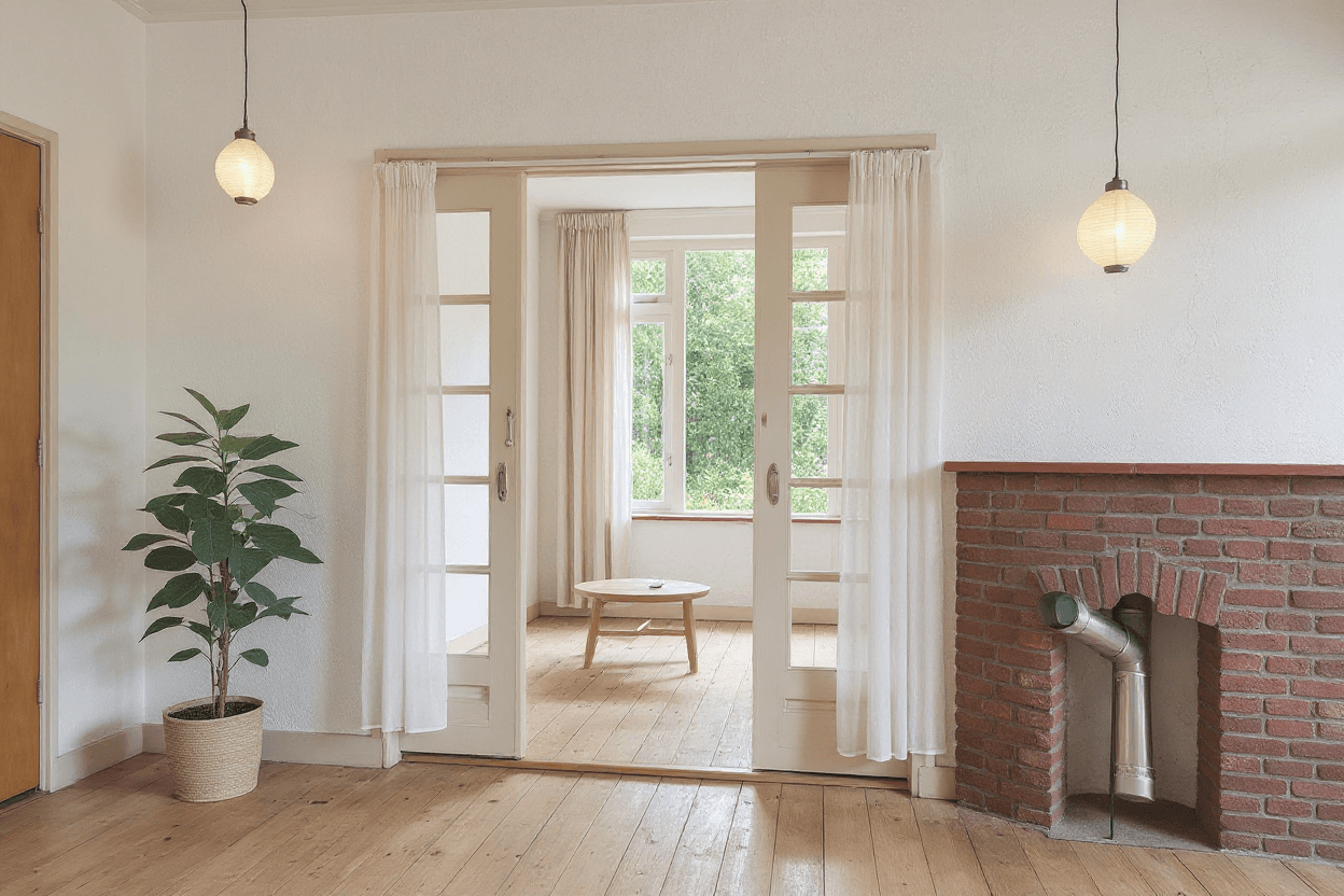 Kluswoning Emmalaan 7 in Rhenen, impressie na renovatie