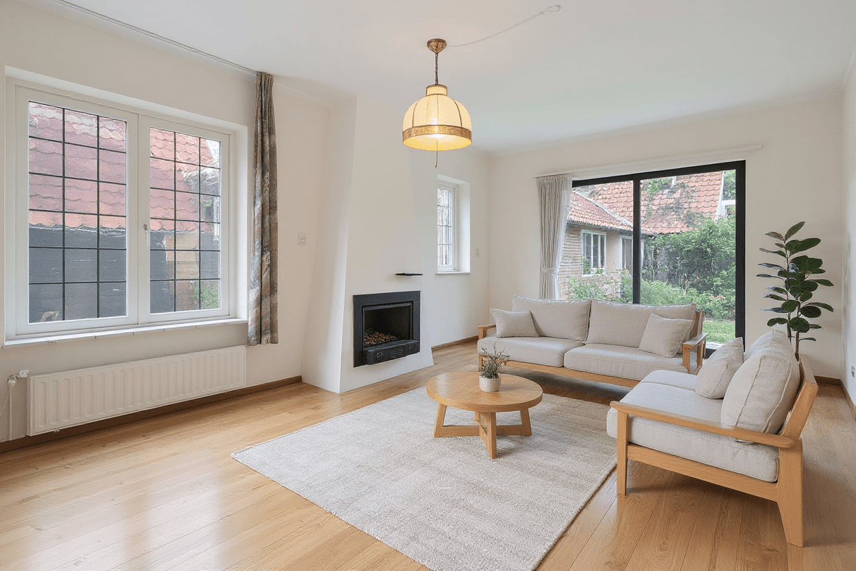 Kluswoning Breedelaan 18 in Heiloo, impressie na renovatie