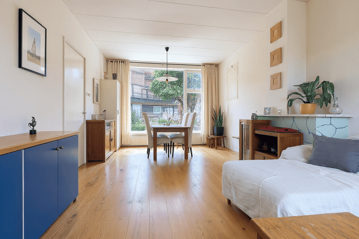Kluswoning Nicolaes Maesstraat 5 in Zaandam, impressie na renovatie