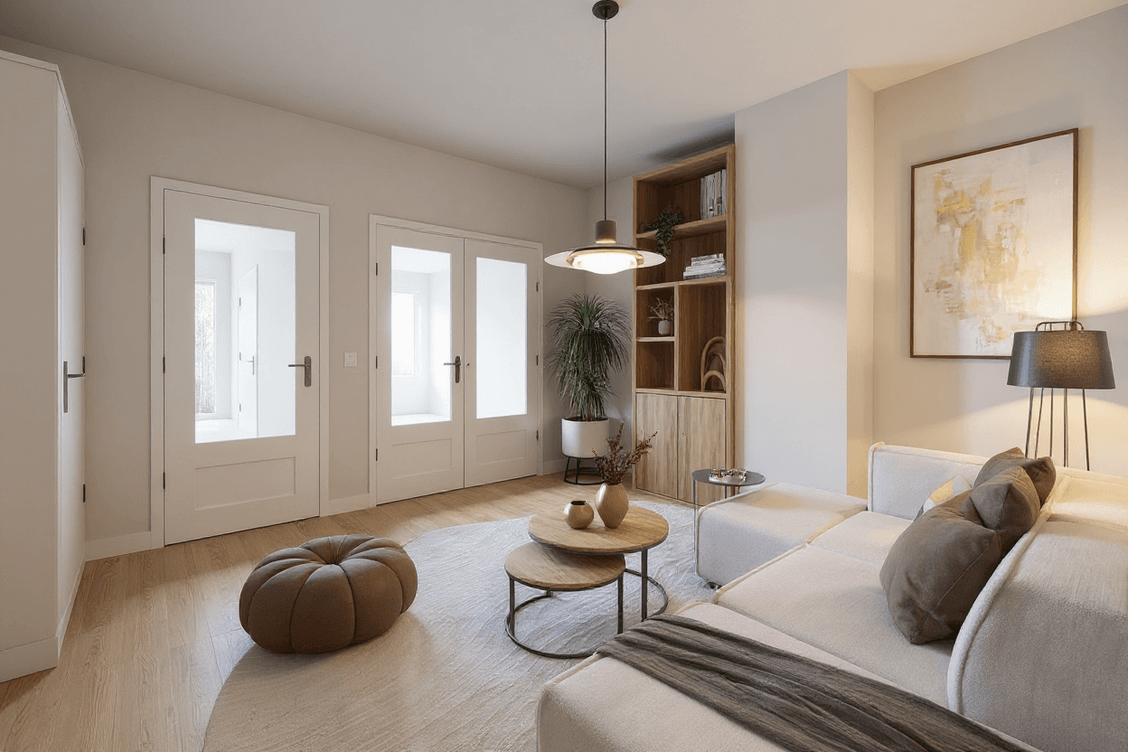 Kluswoning Abstederdijk 207 in Utrecht, impressie na renovatie