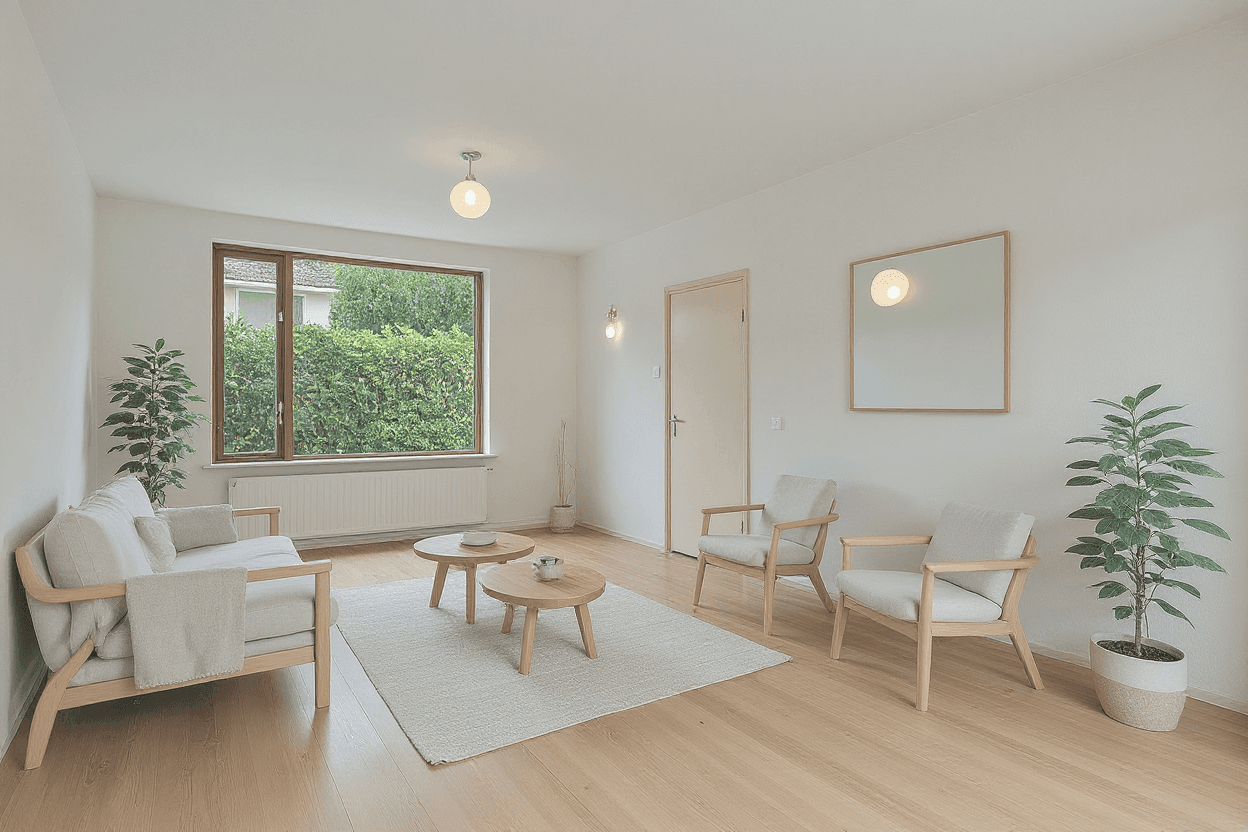 Kluswoning Beneluxlaan 120 in Harderwijk, impressie na renovatie
