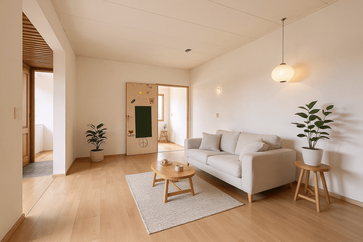 Kluswoning Vooruitgangstraat 131 in Haarlem, impressie na renovatie