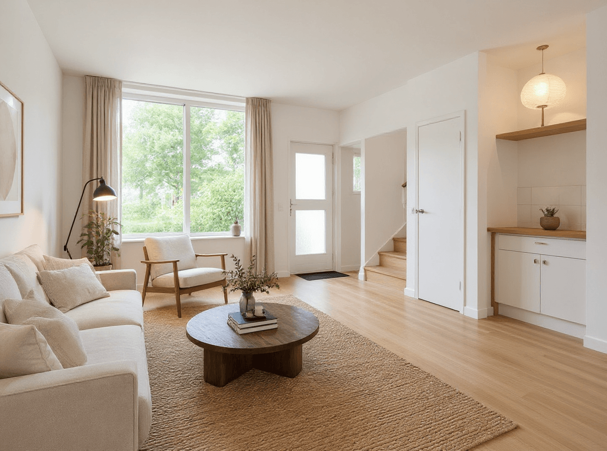 Kluswoning Googweg 19 in Muiderberg, impressie na renovatie