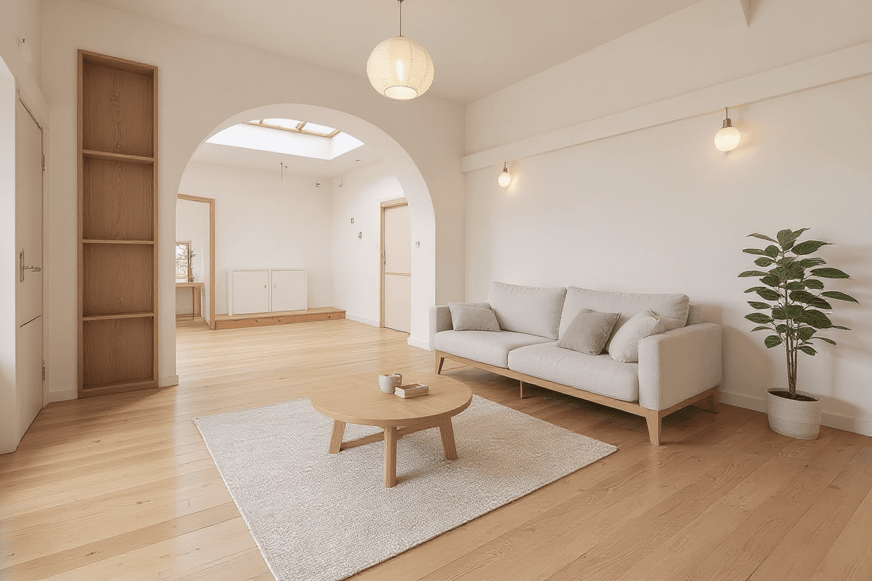Kluswoning Oudezijds Achterburgwal 124 in Amsterdam, impressie na renovatie
