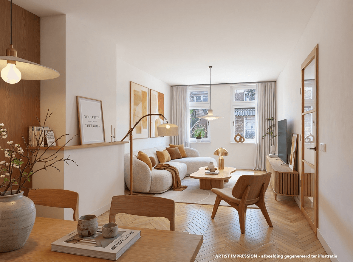 Kluswoning Engelen van Pijlsweertstraat 18 in Utrecht, impressie na renovatie