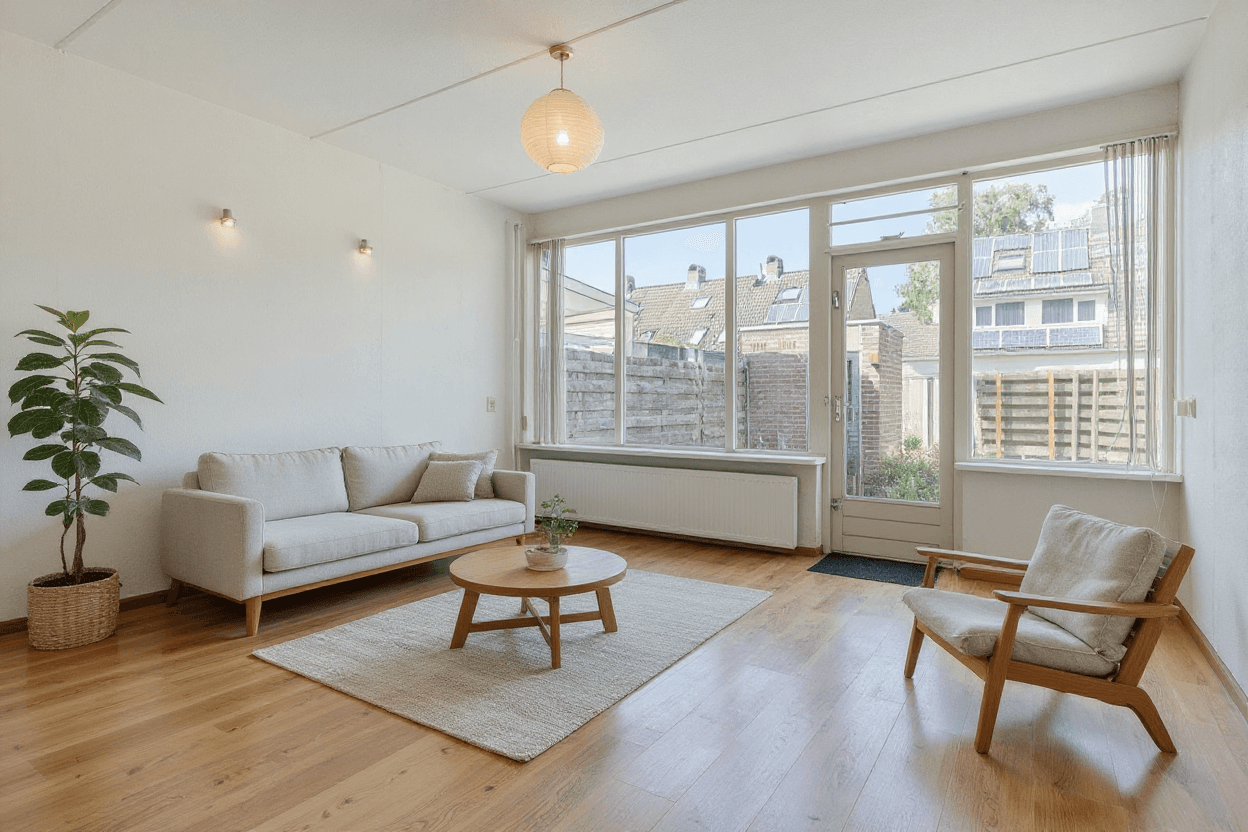 Kluswoning Wielewaal 51 in Deventer, impressie na renovatie