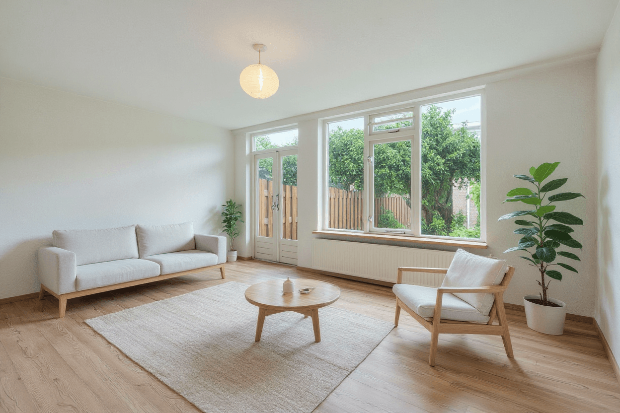 Kluswoning Hunze 13 in Pijnacker, impressie na renovatie