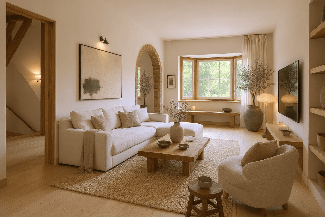Kluswoning Dr C A Gerkestraat 95-RD in Zandvoort, impressie na renovatie