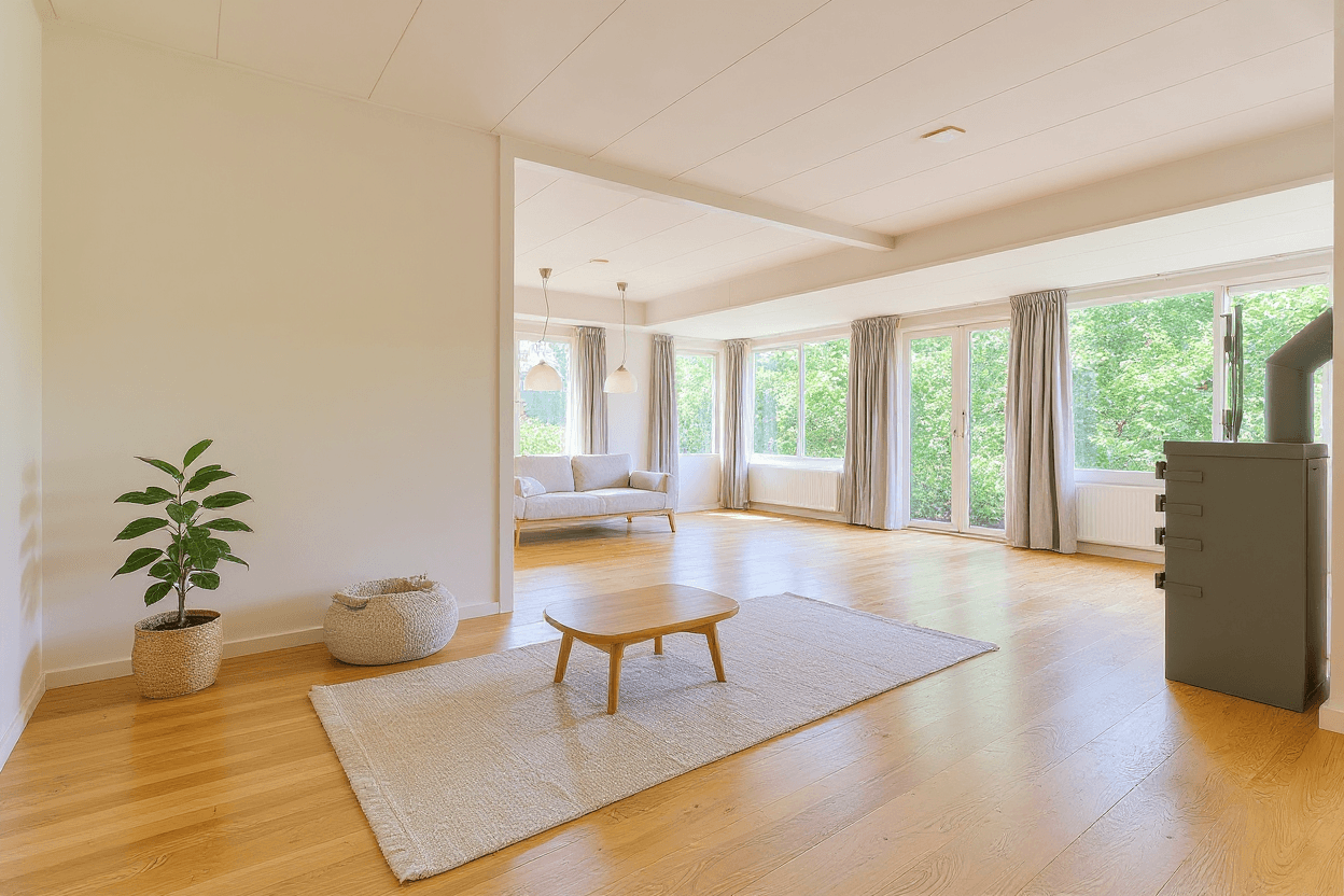 Kluswoning Witte Paal 113 in Schagen, impressie na renovatie