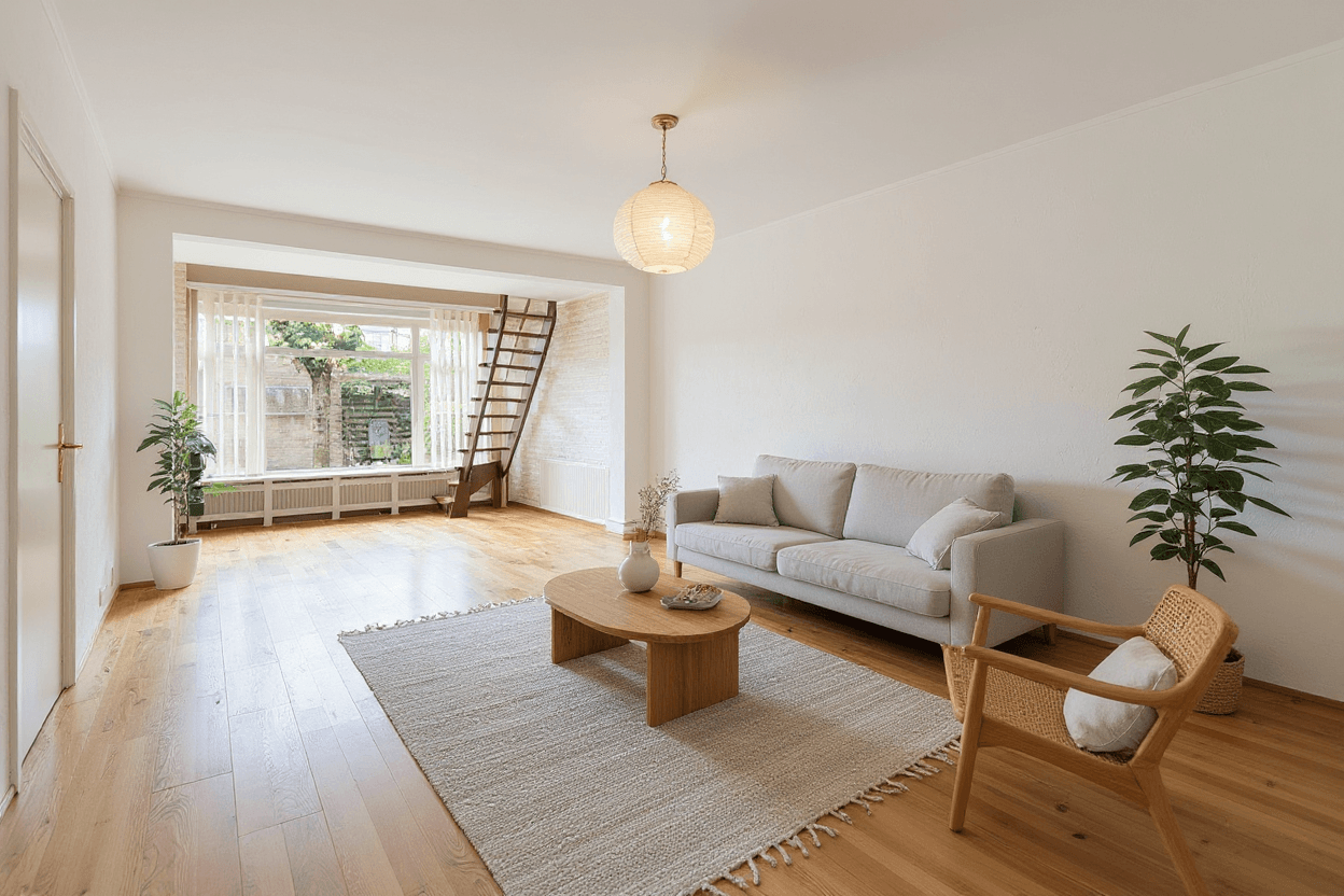 Kluswoning Willem I straat 18 in Nederweert, impressie na renovatie