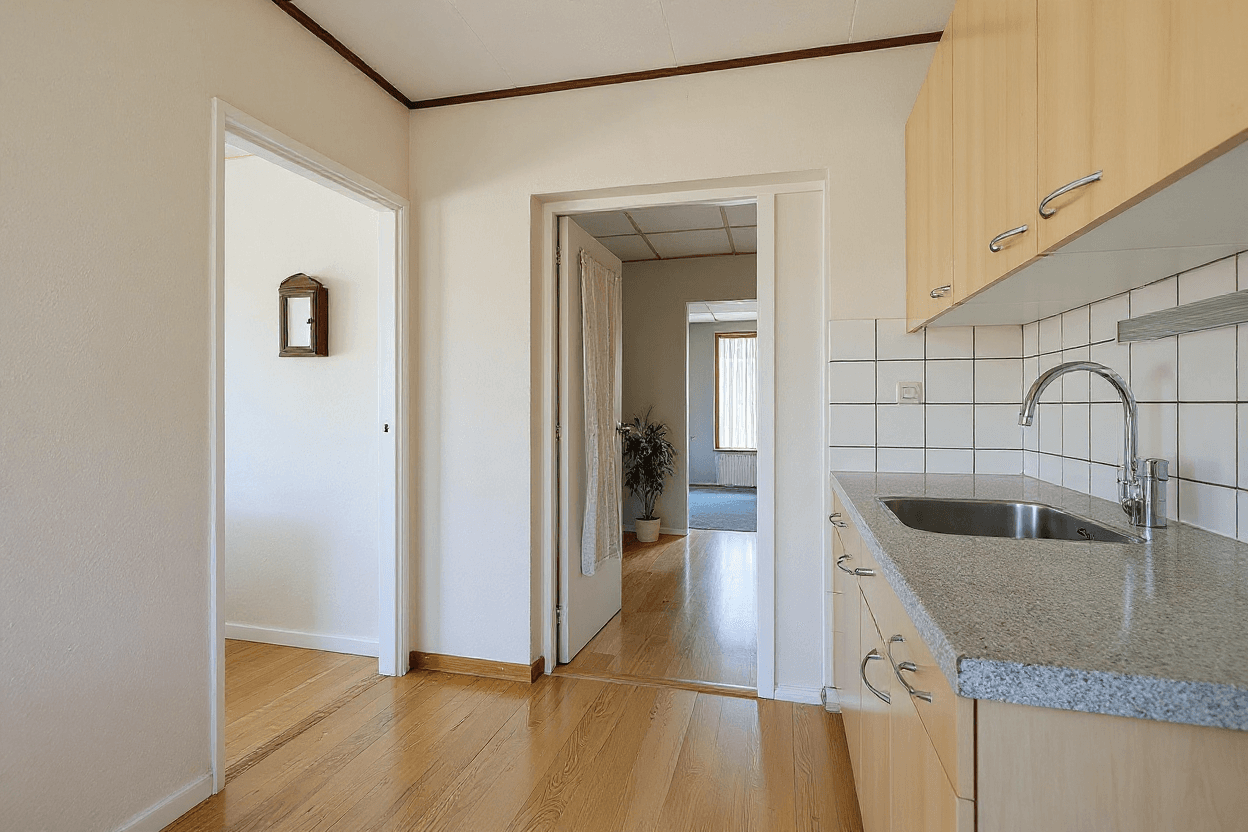 Kluswoning De Lauden 20 in Klazienaveen, impressie na renovatie