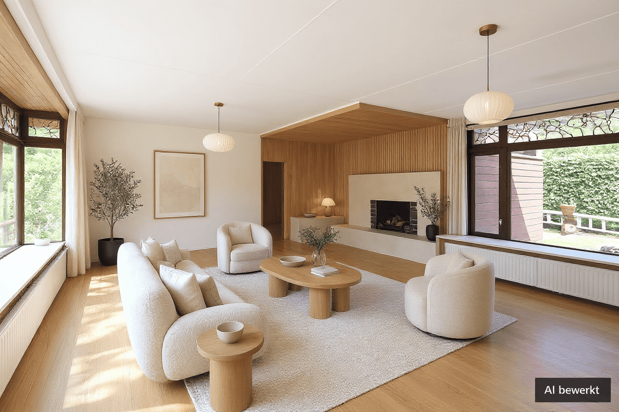 Kluswoning Cort van der Lindenlaan 29 in Naarden, impressie na renovatie
