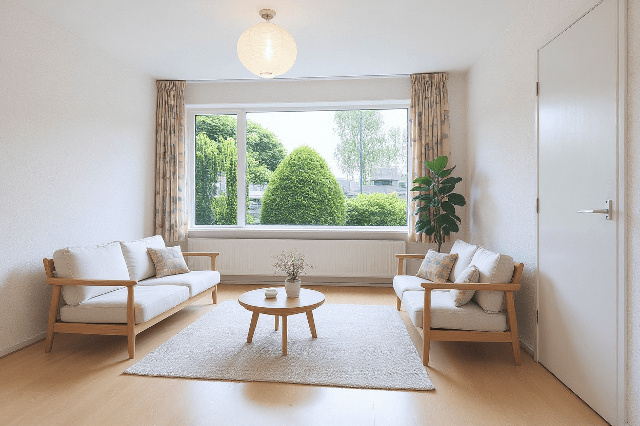 Kluswoning Kringgreppelstraat 156 in Oosterwolde (FR), impressie na renovatie