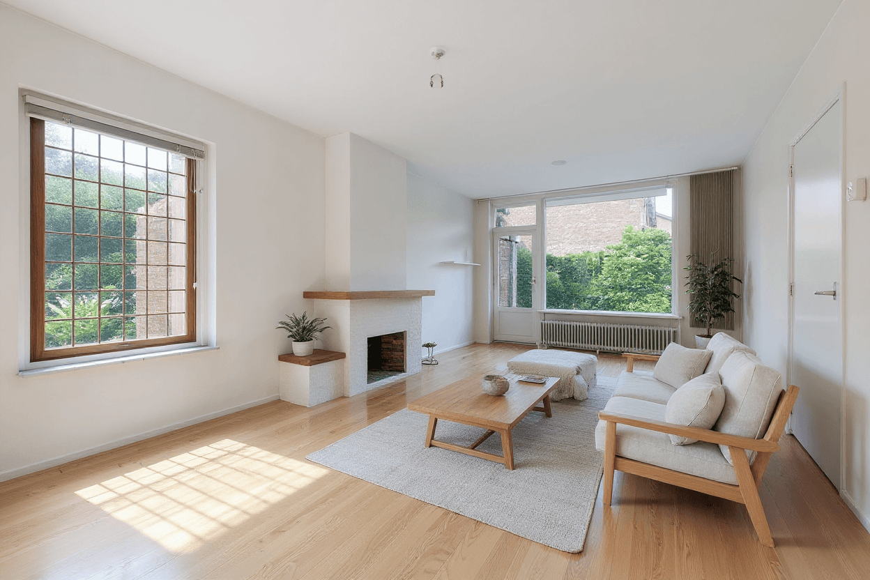 Kluswoning Von Brucken Focklaan 37 in Heemstede, impressie na renovatie