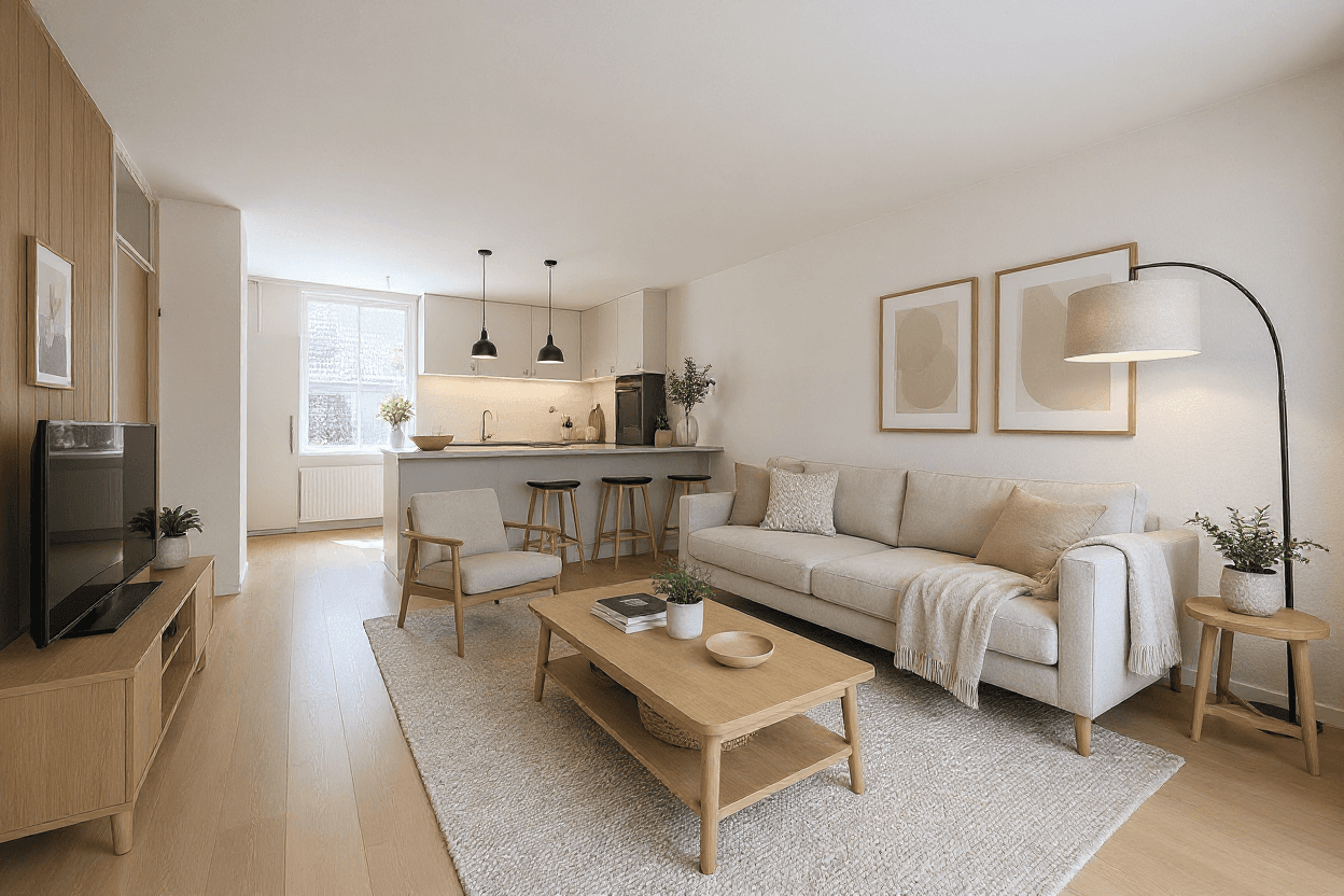 Kluswoning Wezenland 130 in Wormer, impressie na renovatie