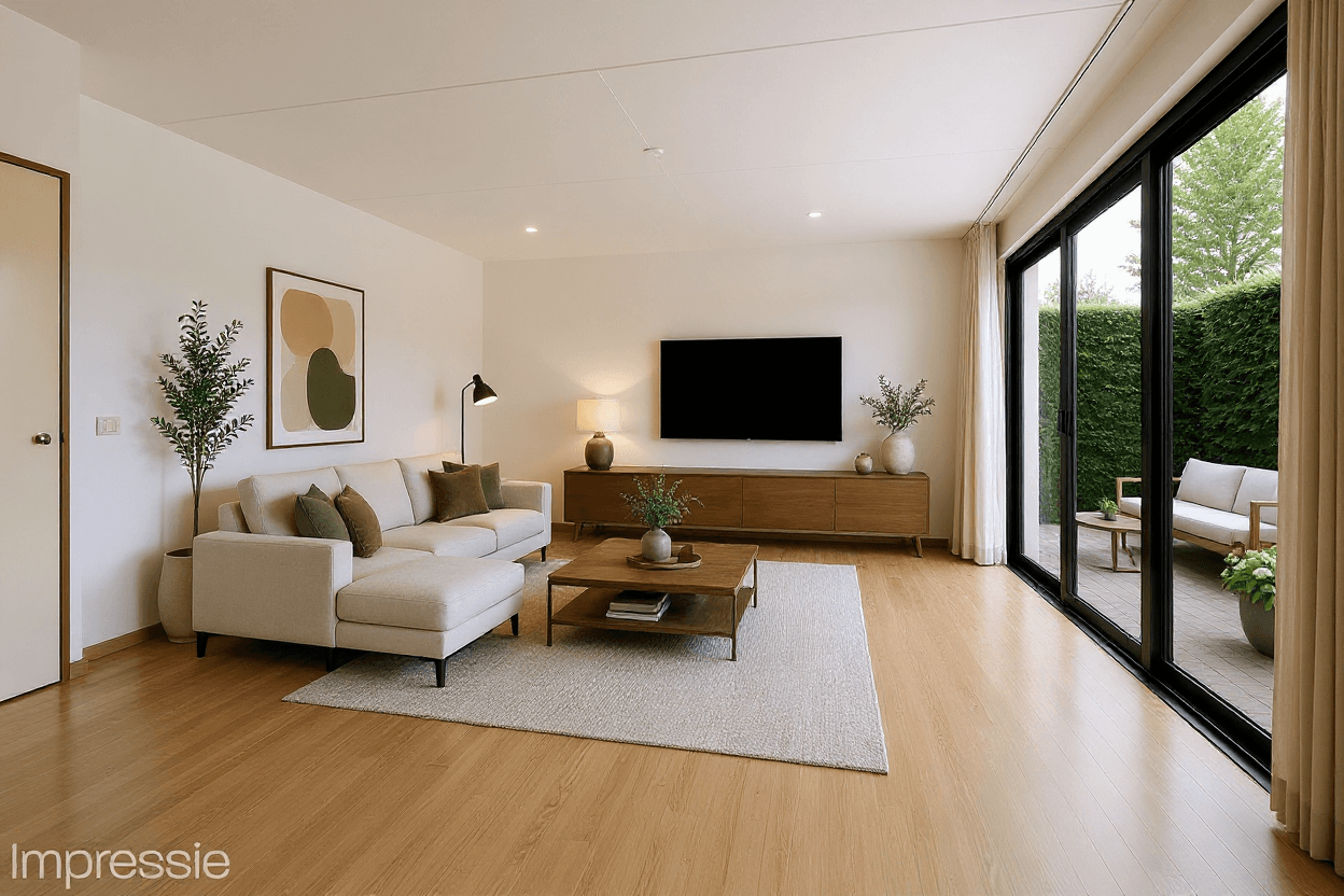 Kluswoning Skagerrak 125 in Hoofddorp, impressie na renovatie