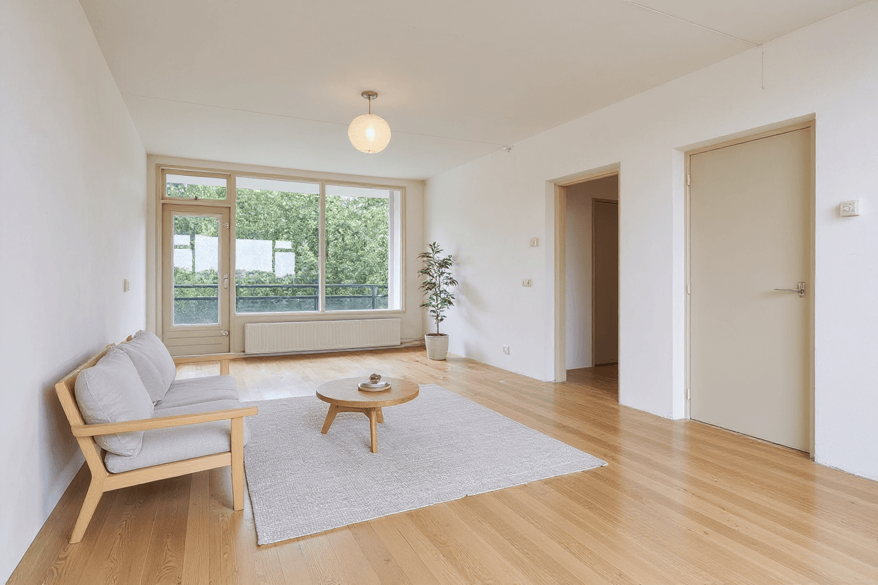 Kluswoning Kasterleestraat 100 in Breda, impressie na renovatie
