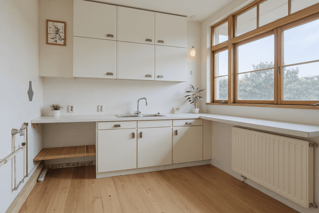 Kluswoning Kasterleestraat 90 in Breda, impressie na renovatie