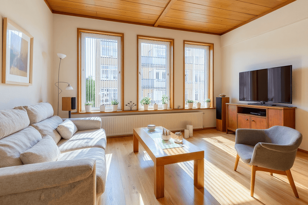 Kluswoning Zegwaardstraat 3 in Rotterdam, impressie na renovatie