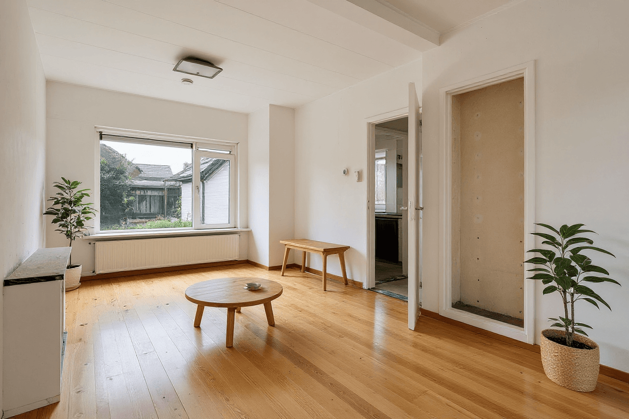 Kluswoning St.Martinusweg 11 in Vlodrop, impressie na renovatie