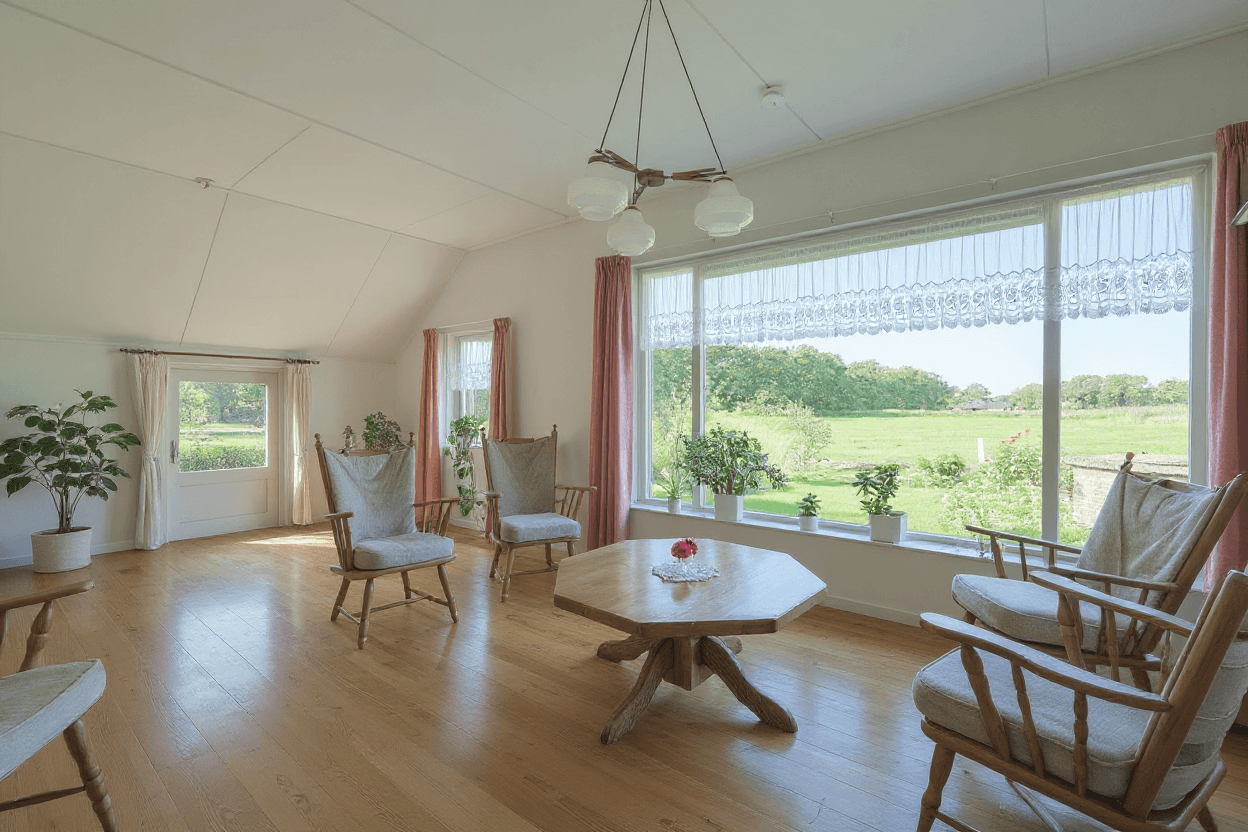 Kluswoning Pekkeriet 4 in Laren (GE), impressie na renovatie