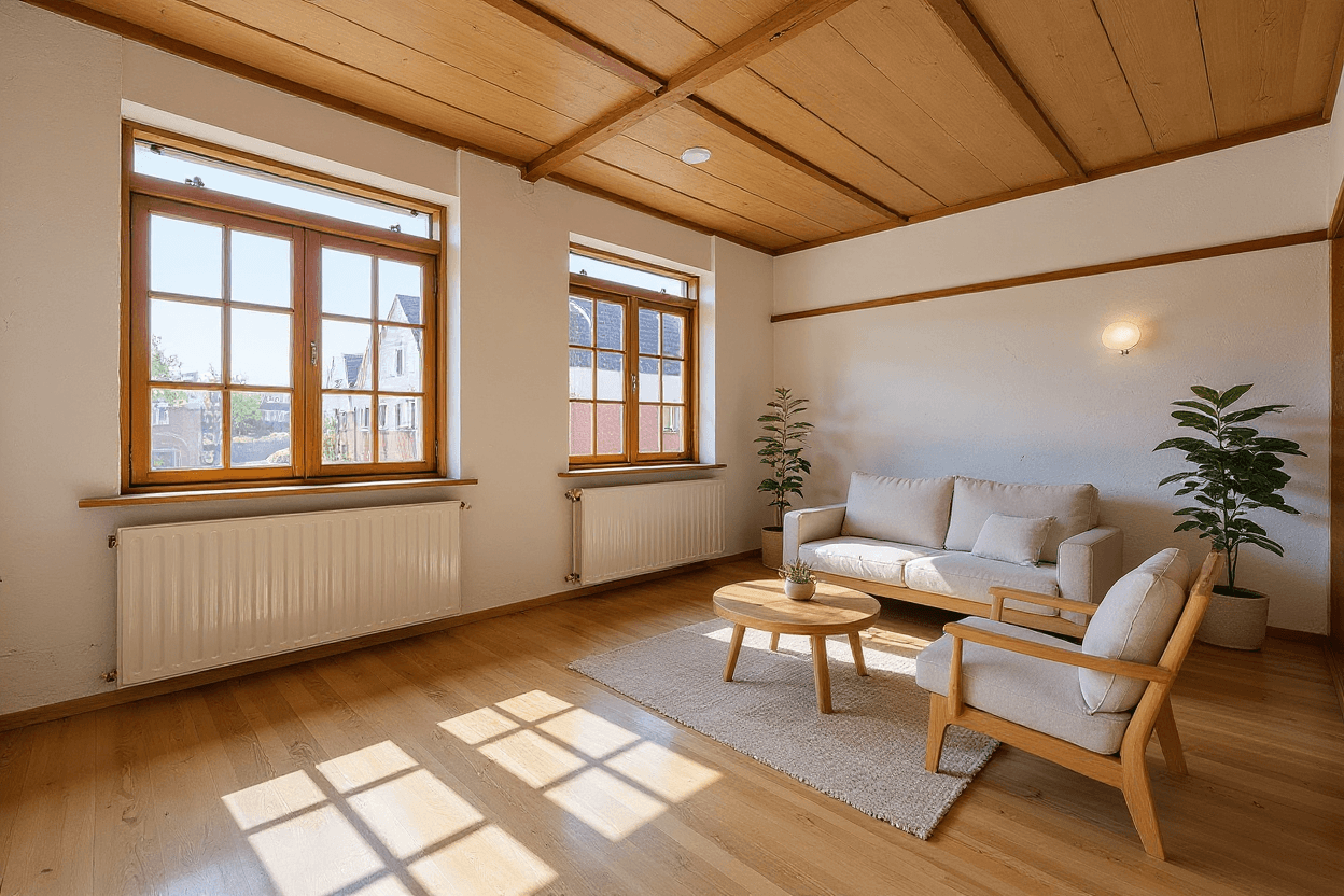Kluswoning Hoekstraat 19 in Sassenheim, impressie na renovatie