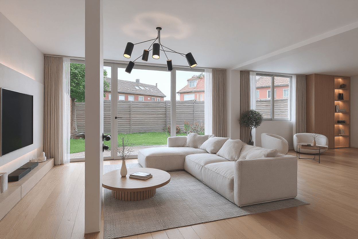 Kluswoning Eenhoornlaan 27 in Beverwijk, impressie na renovatie