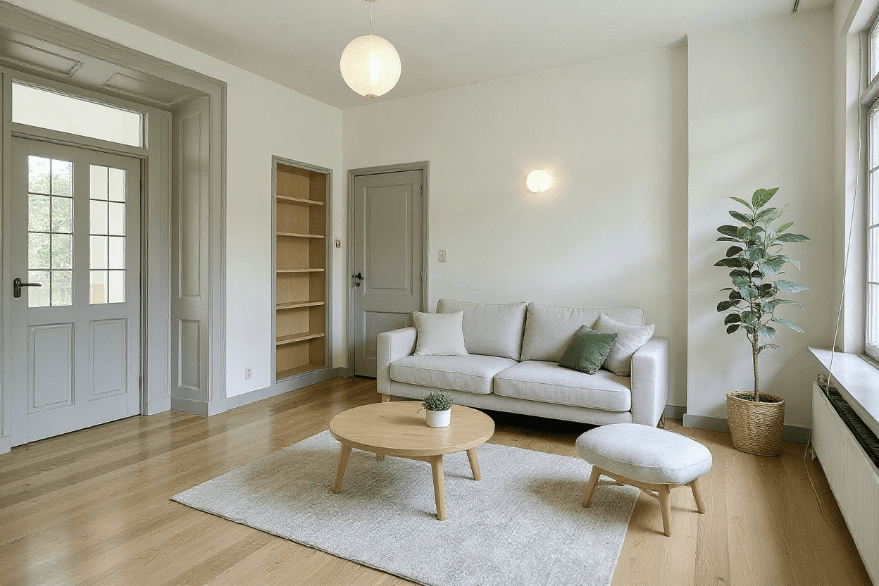 Kluswoning Oostsingel 144 in Goes, impressie na renovatie